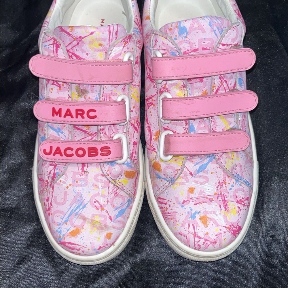 Marc Jacobs Kids Colorful Velcro Sneakers